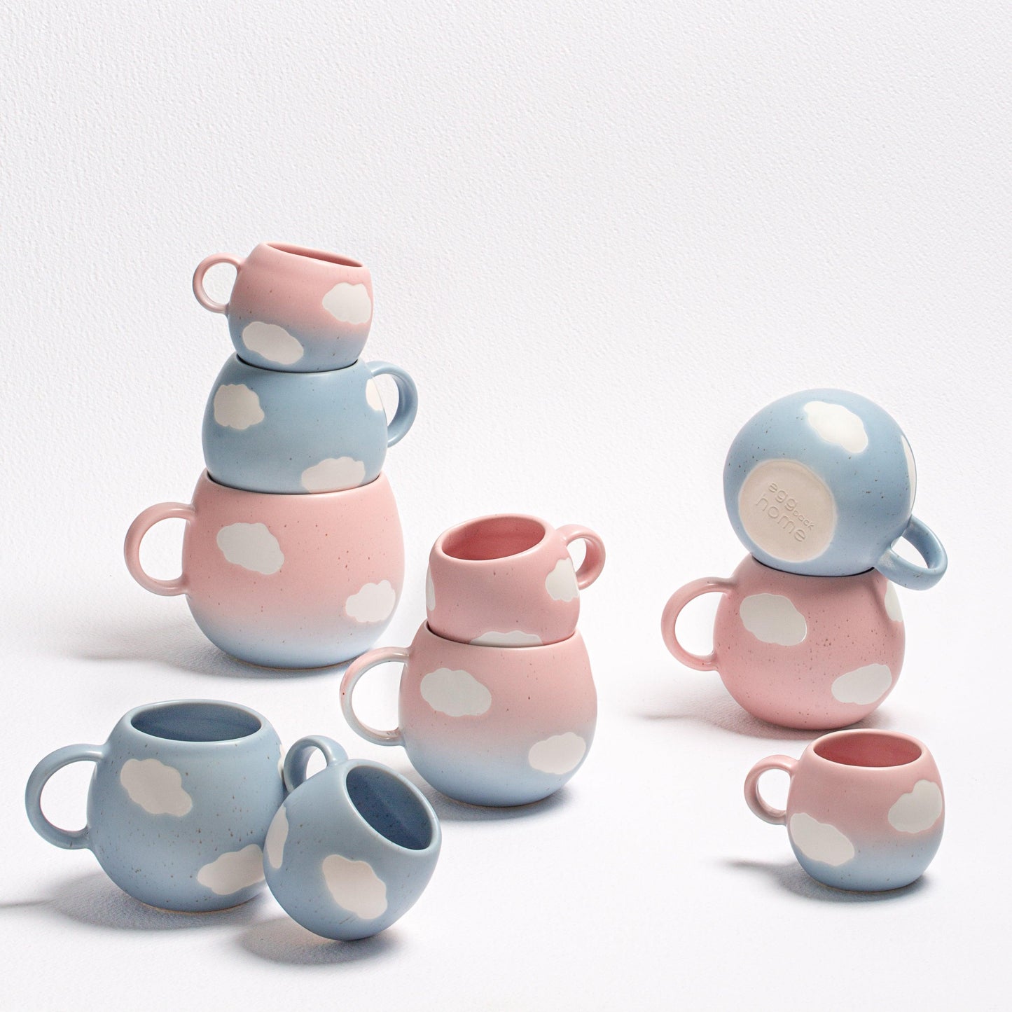 Ball Mug 17oz / 500ml stoneware ceramic — Cloud Sunset Collection