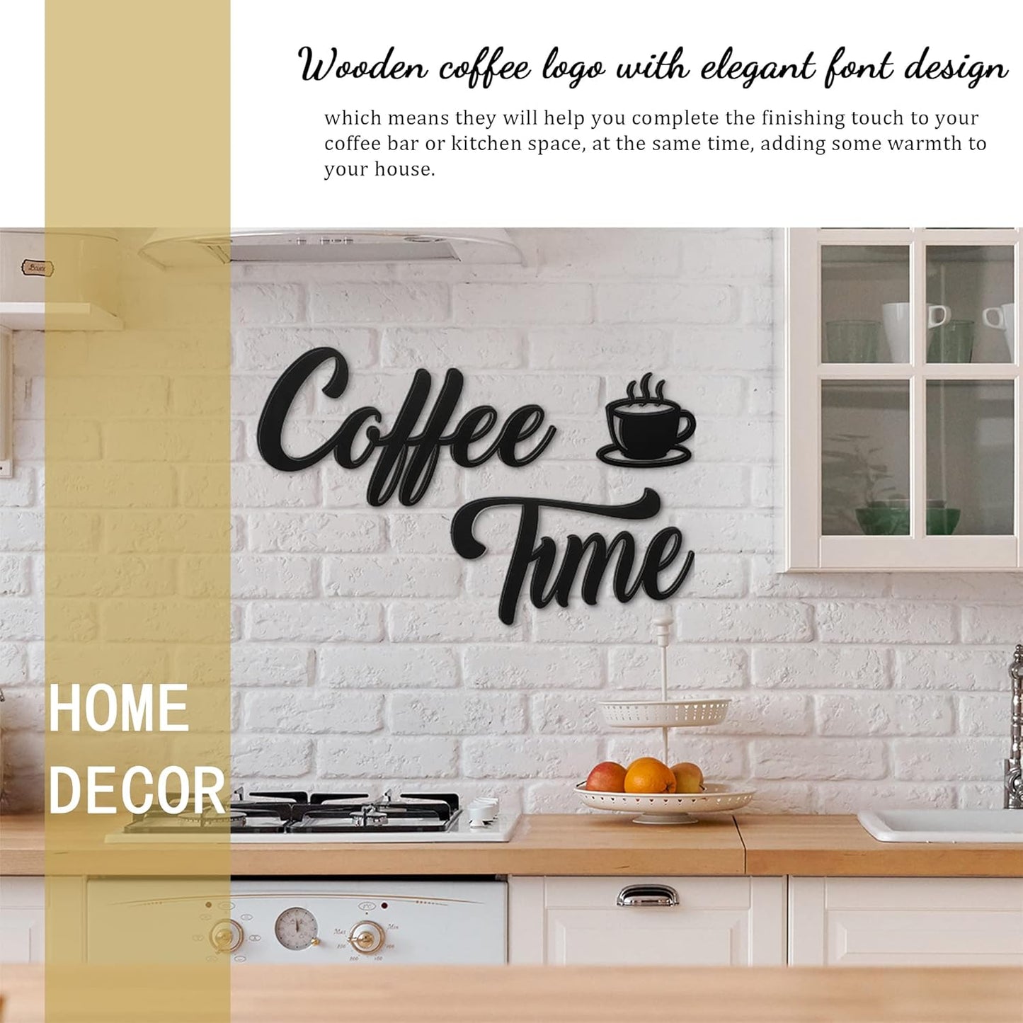 Transform Your Space with 7-Piece Coffee Time Rustic Wall Art Set - Perfect for Coffee Lovers!
