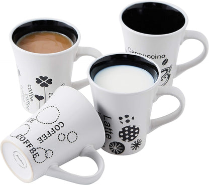 Elevate Your Beverage Experience with Our 16 Oz Gradient Yellow Coffee Mug Set - Perfect for Gifting and Everyday Use!