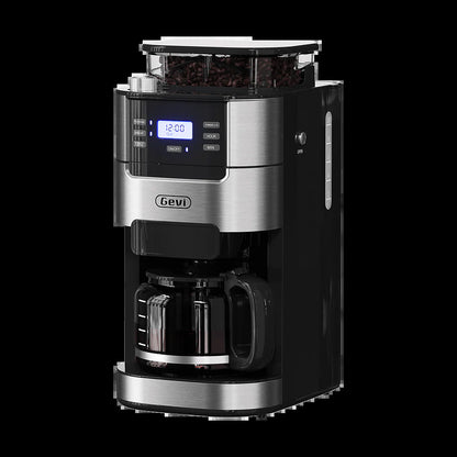Programmable 10-Cup Grind & Brew Coffee Maker Machine with Built-In Grinder DCMB0