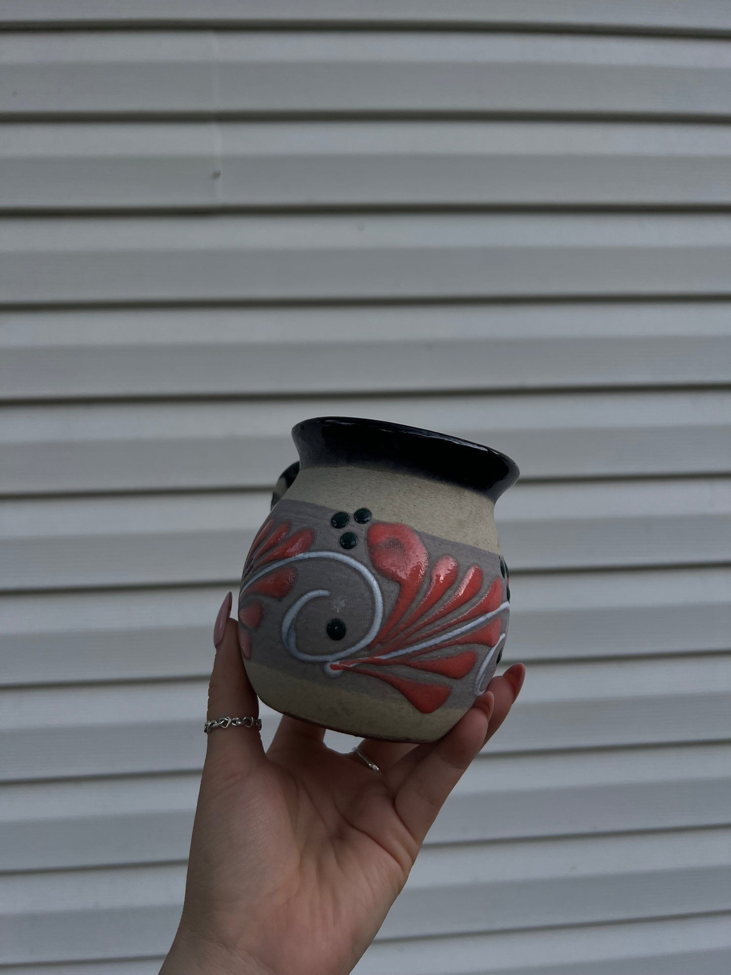 Traditional Purple Artesanal Mug