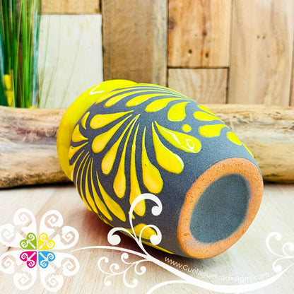 Set of Black Rainbow Espiga Plumeado Cantarito Cup - Set Clay Cantarito