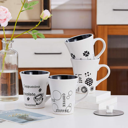 Elevate Your Beverage Experience with Our 16 Oz Gradient Yellow Coffee Mug Set - Perfect for Gifting and Everyday Use!