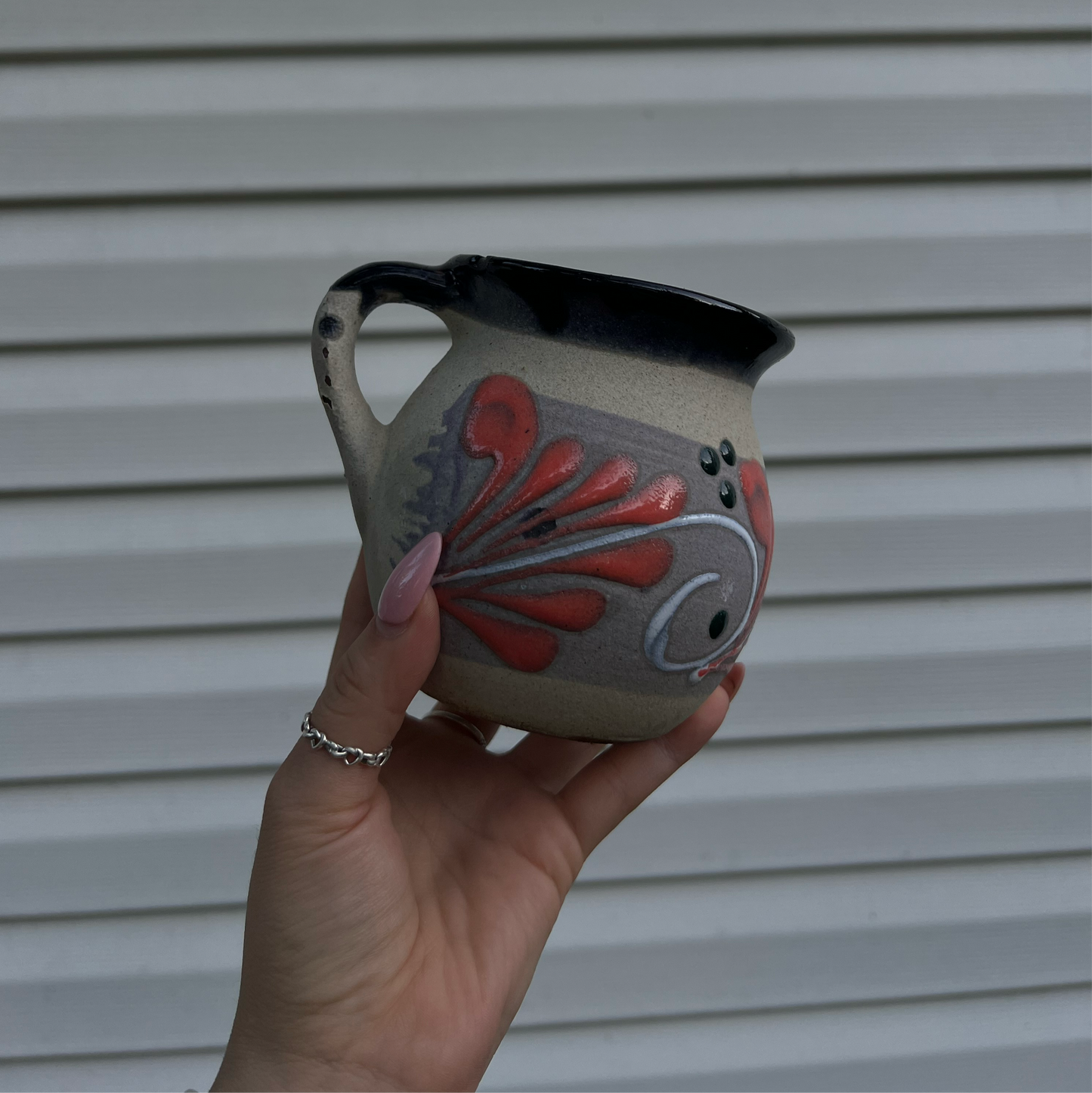 Traditional Purple Artesanal Mug