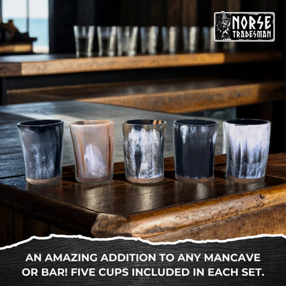 Horn Shot Cups (5-Pack)