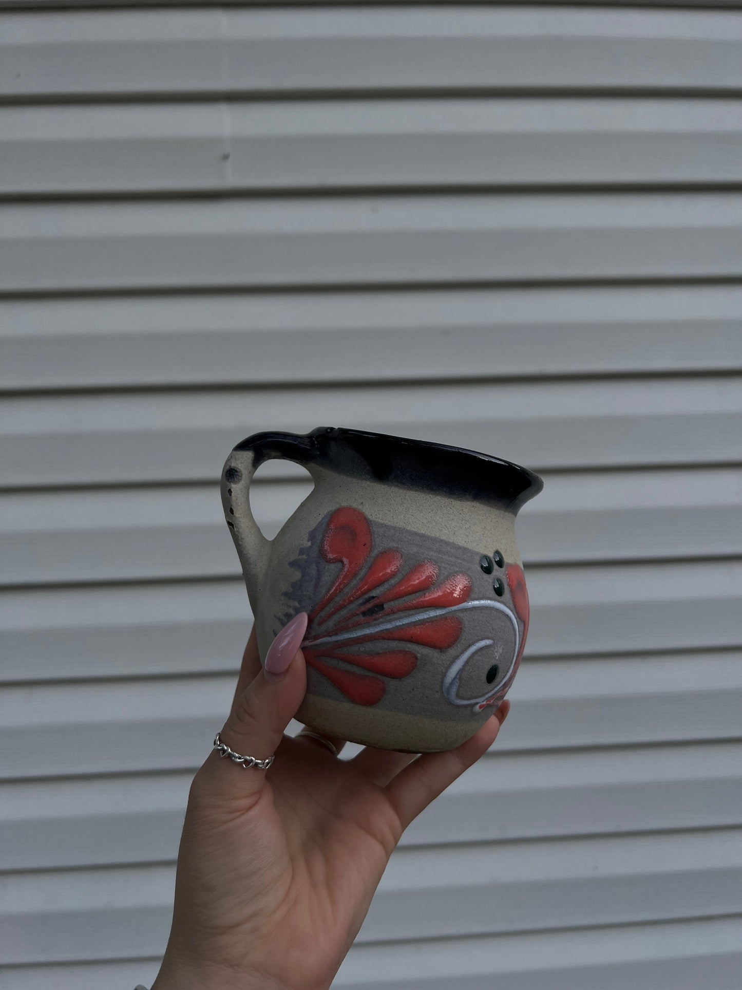 Traditional Purple Artesanal Mug