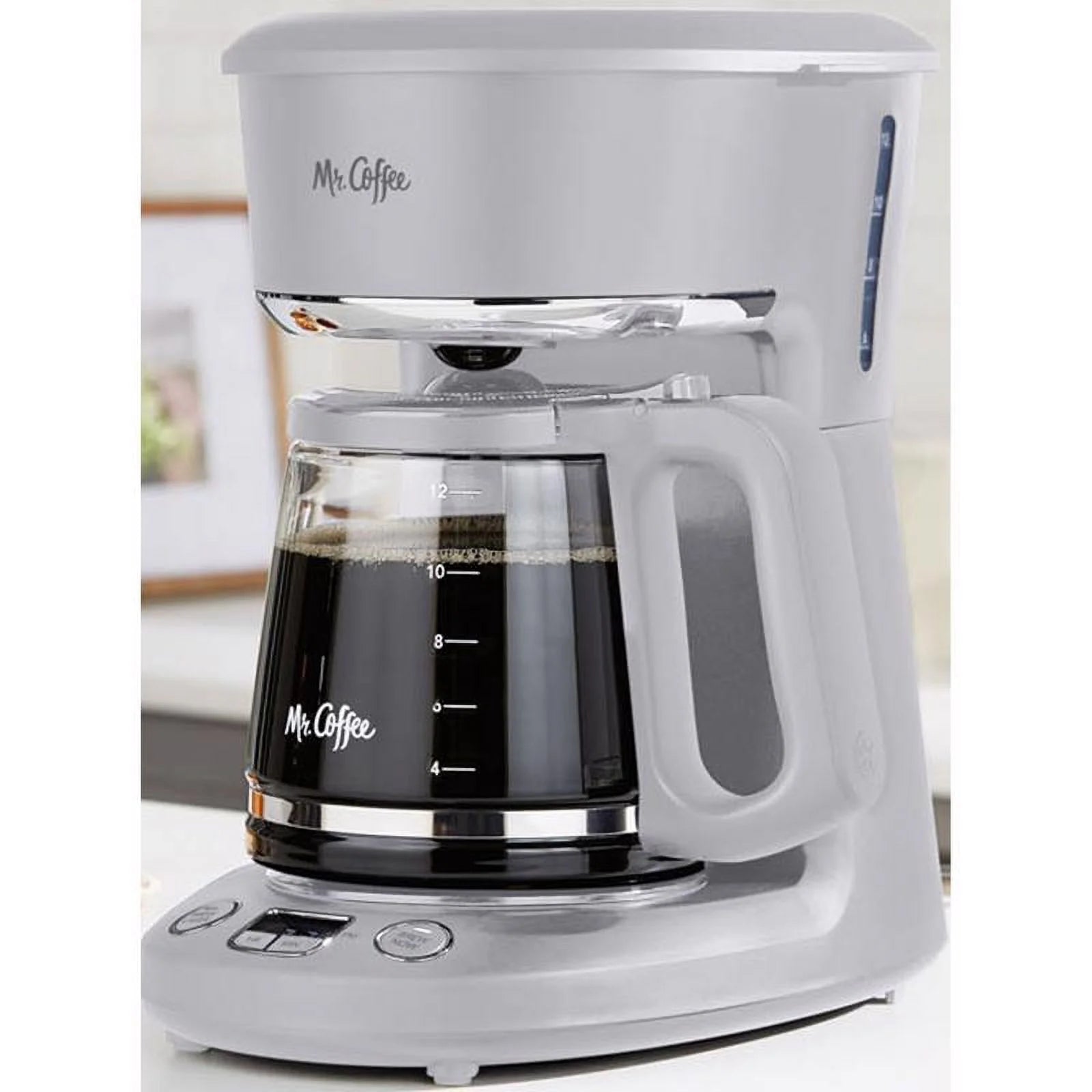 Programmable 12-Cup Coffee Maker, Grey
