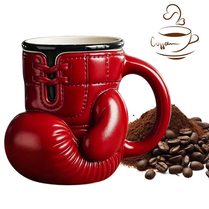 Boxing Glove Mug Boxing Coffee Mug Sports Themed Mug Novelty Coffee Cup for Boxers