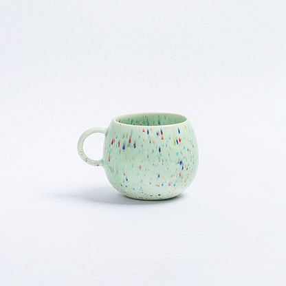 Green Ball Mug 17oz / 500ml stoneware ceramic — Party Collection