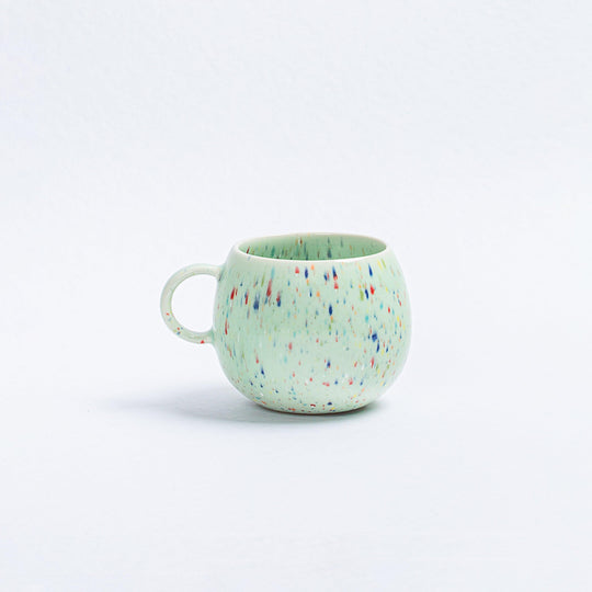 Green Ball Mug 17oz / 500ml stoneware ceramic — Party Collection