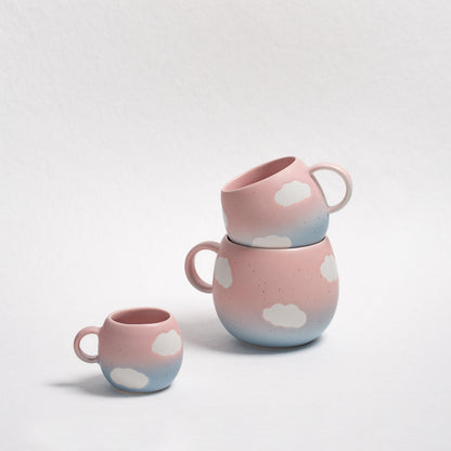 Ball Mug 17oz / 500ml stoneware ceramic — Cloud Sunset Collection