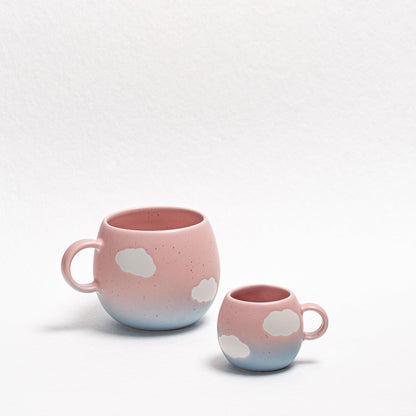 Ball Mug 17oz / 500ml stoneware ceramic — Cloud Sunset Collection
