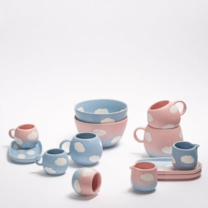 Ball Mug 17oz / 500ml stoneware ceramic — Cloud Sunset Collection