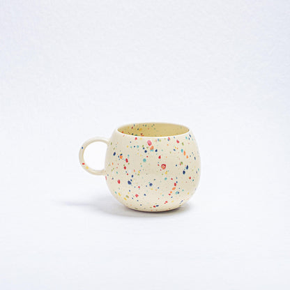 Set of 6 Mix Color Large Ball Mugs 17oz / 500ml stoneware ceramic — Party Collection