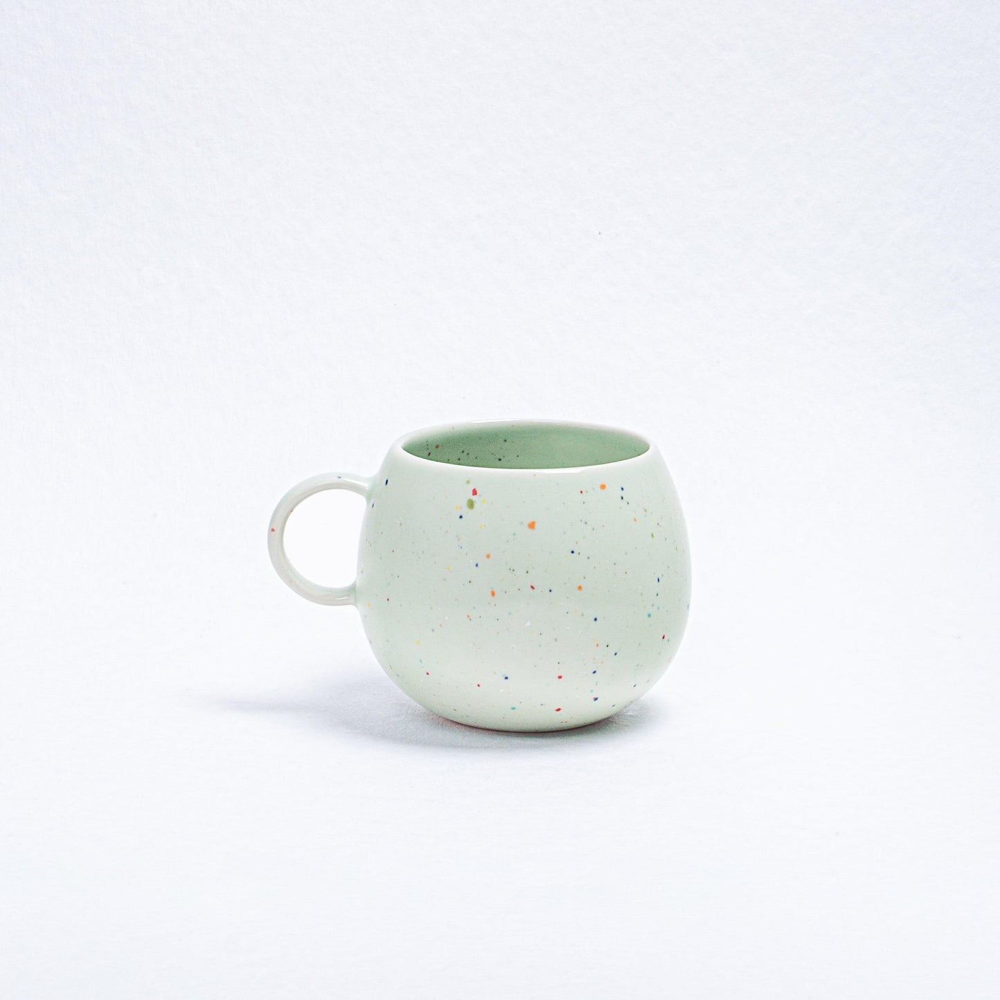 Green Ball Mug 17oz / 500ml stoneware ceramic — Party Collection