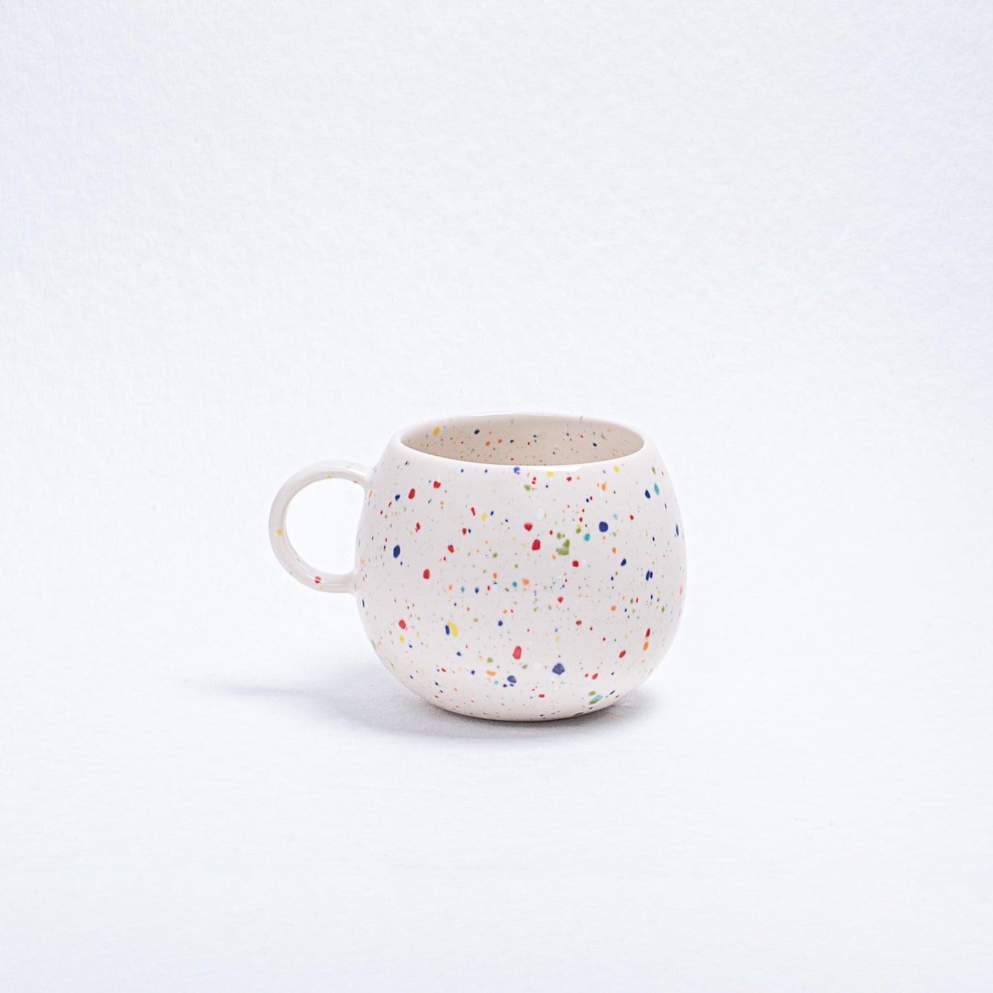 Set of 6 Mix Color Large Ball Mugs 17oz / 500ml stoneware ceramic — Party Collection