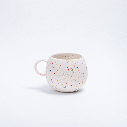 Set of 6 Mix Color Large Ball Mugs 17oz / 500ml stoneware ceramic — Party Collection