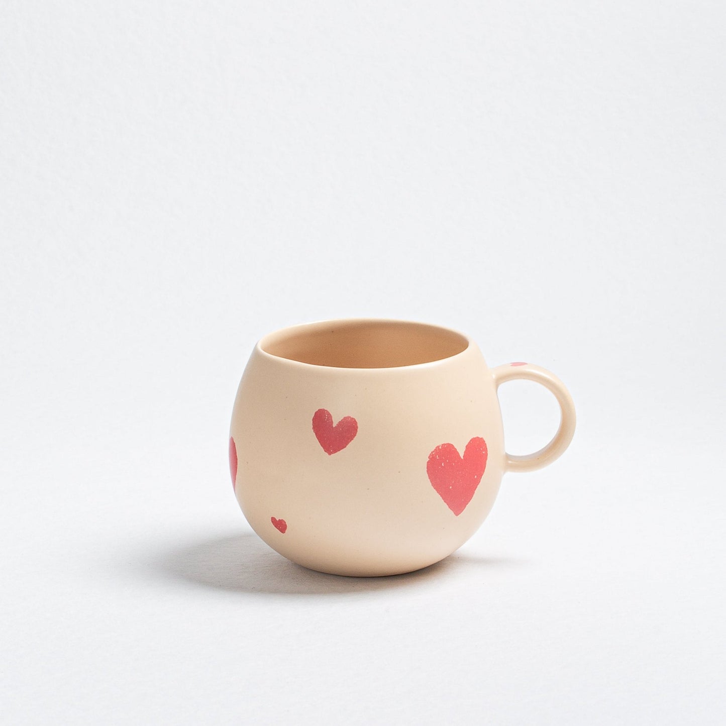 Hearts Stoneware ceramic Mug 17oz / 500ml —  Limited Edition