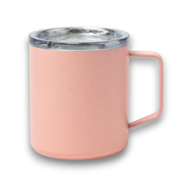 12oz Camp Mug - Eraser Pink
