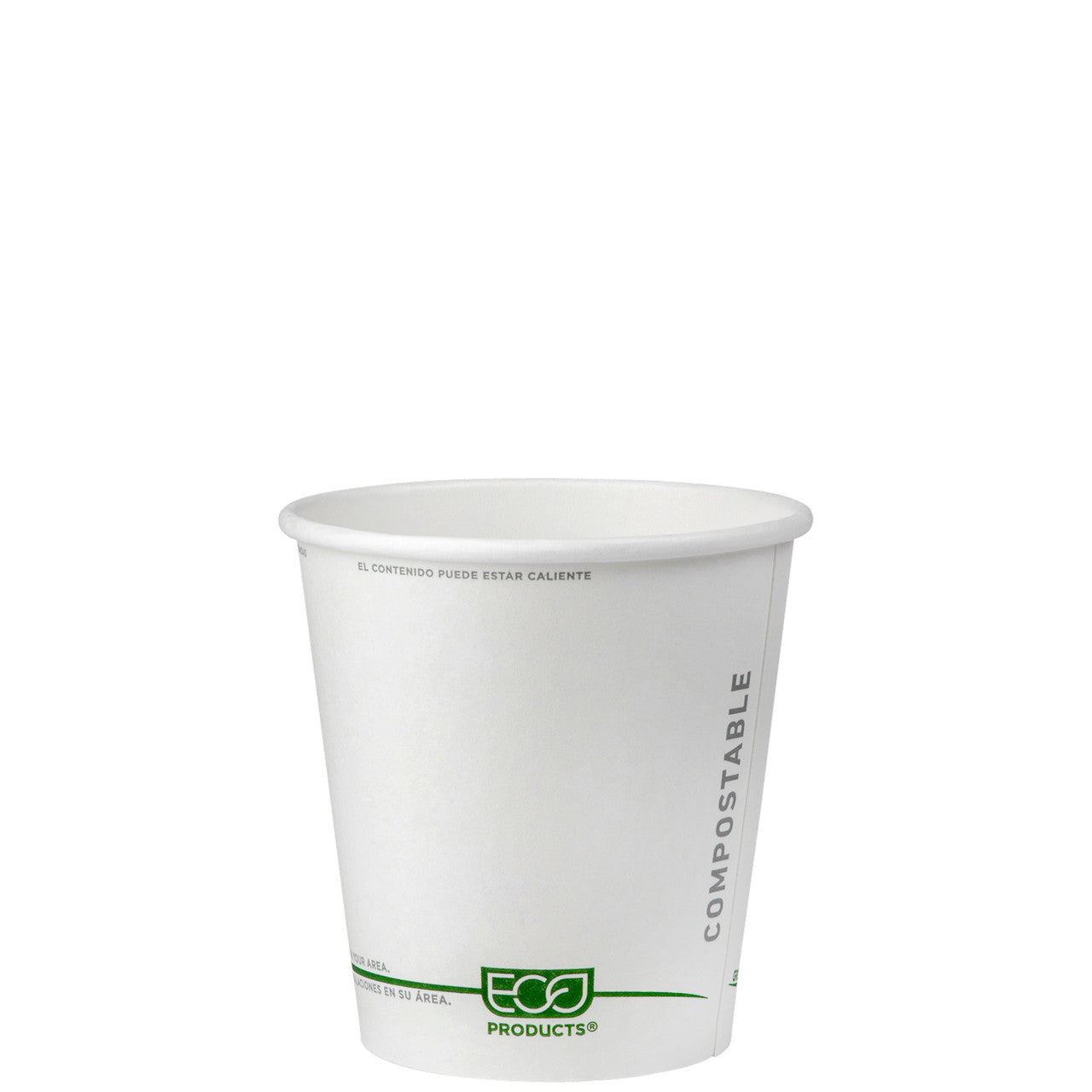 Eco-Products GreenStripe Renewable & Compostable Hot Cups 10oz (QTY 1000), SKU EP-BHC10-GS