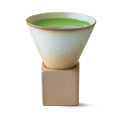 Brown Coffee Mug with Base  - 6.8 oz/200ml