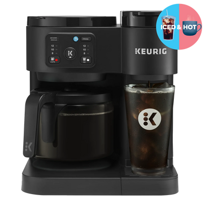 Keurig K-Duo Essentials, Hot & Iced Single-Serve K-Cup Pod Coffee Maker & Carafe
