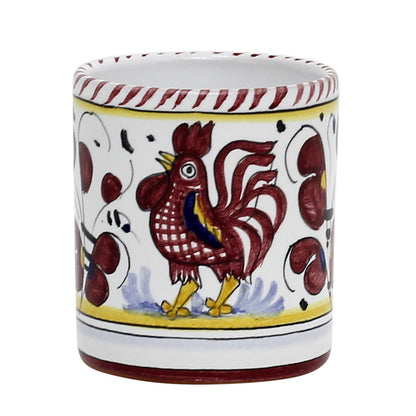 ORVIETO RED ROOSTER: Mug (10 Oz.)