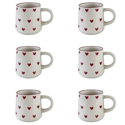 Love Hearts Ceramic Mug