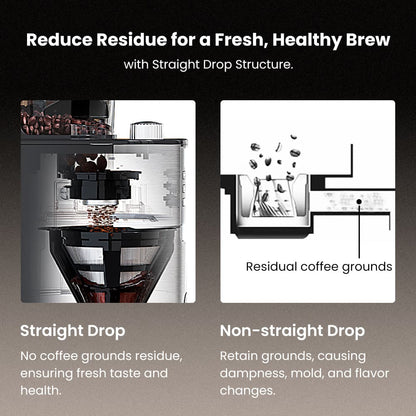 Programmable 10-Cup Grind & Brew Coffee Maker Machine with Built-In Grinder DCMB0