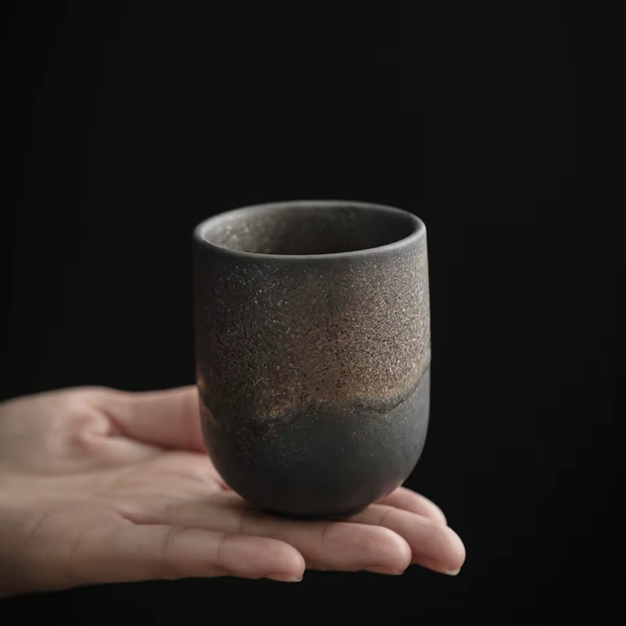 New Vintage Ceramics Cups Japanese Stoneware Porcelain 130Ml Tea Mug Healthy Lifestyle Kung Fu Tea Sake Coffee Cups Drinkware
