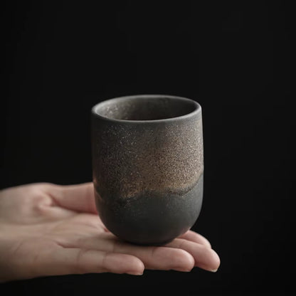 New Vintage Ceramics Cups Japanese Stoneware Porcelain 130Ml Tea Mug Healthy Lifestyle Kung Fu Tea Sake Coffee Cups Drinkware