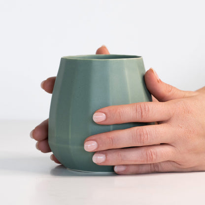 Ceramic Stemless Wine Glass