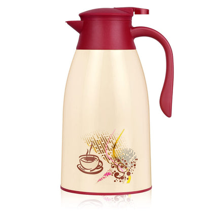 Acechef 40.5 Oz Glass Lined Thermal Carafe, Insulated Coffee Carafe, Coffee T...