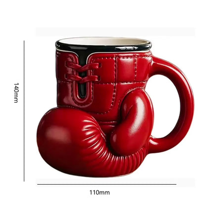 Boxing Glove Mug Boxing Coffee Mug Sports Themed Mug Novelty Coffee Cup for Boxers
