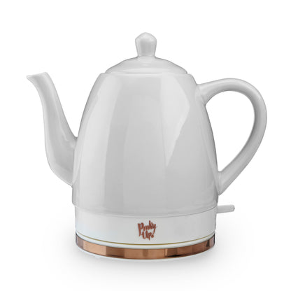 Noelle Ceramic Electric Tea Kettle in Grey