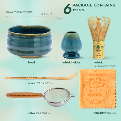 Ceremonial Matcha Starter Kit - Blue