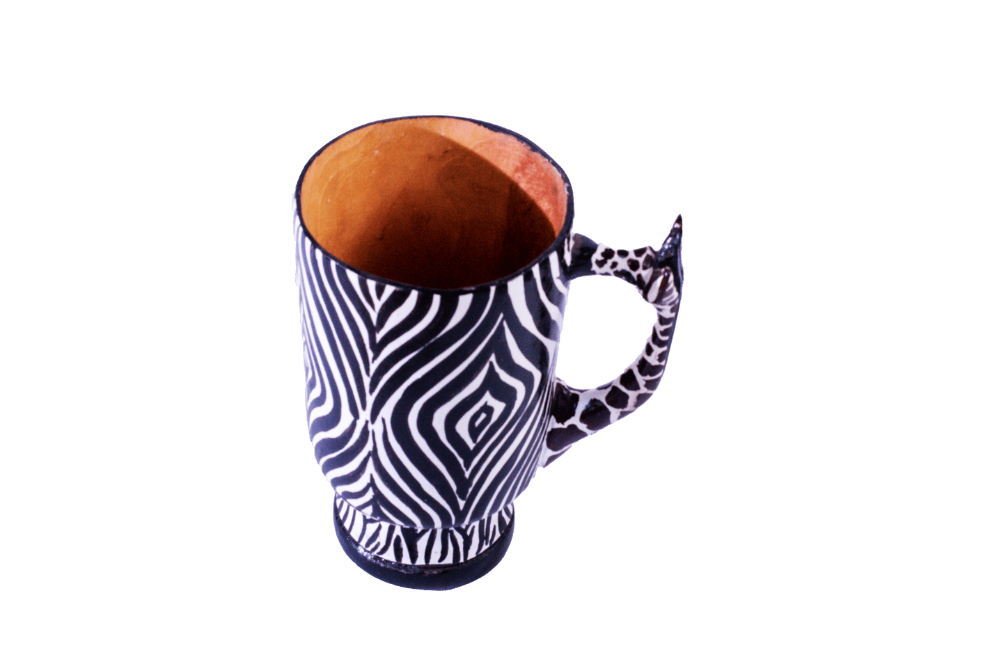 wooden rhinocerous black 9